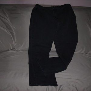 Ladies, Izod Jeans,sz 12,blk.stretch